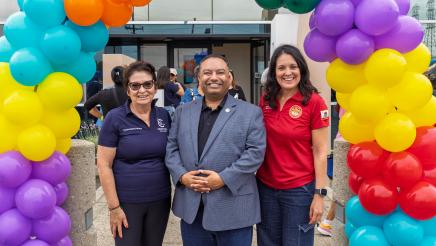 Asm. Solache, Asm. Pacheco and Cerritos College representative