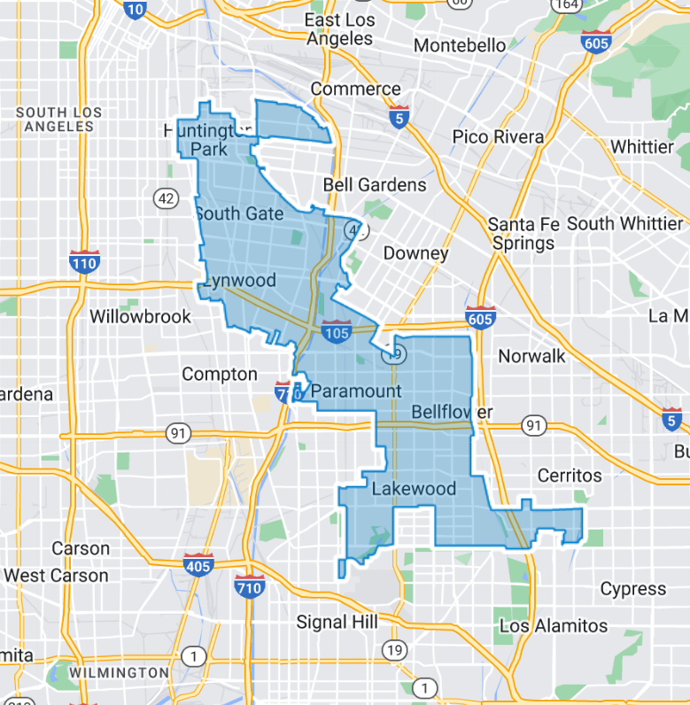 map of district 62